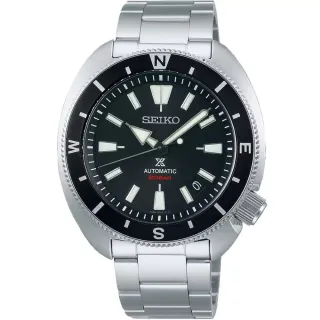 【SEIKO 精工】Prospex 陸龜 200米潛水機械錶42.4mm黑/SK027(SRPH17K1/4R35-04Y0D)