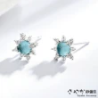 【Sayaka 紗彌佳】耳環 飾品  閃耀奪目太陽花鑲鑽造型耳環