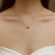 【VIA】時尚系列 極簡圓珠造型白鋼項鍊(白鋼項鍊 極簡項鍊 圓珠項鍊)