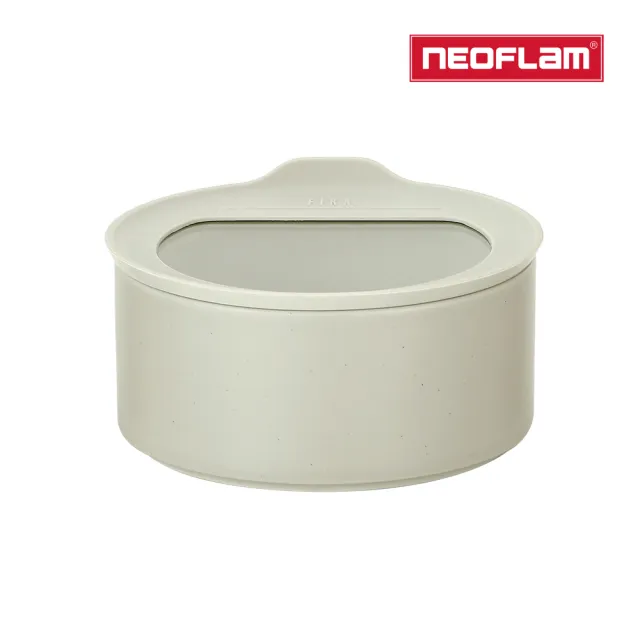 【NEOFLAM】FIKA ONE系列陶瓷保鮮盒600ml(奶茶粉/FIKA色兩色任選)