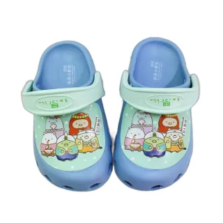【樂樂童鞋】台灣製角落小夥伴布希鞋-藍色(涼鞋 女童鞋 男童鞋 兒童涼鞋)