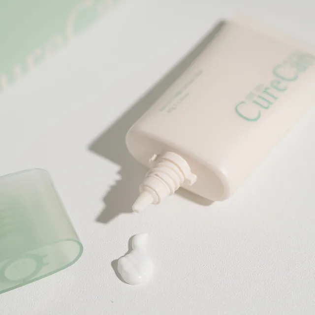 【CureCare 安炫曜】清爽高效防曬乳40g SPF50+/★★★★(清爽不黏膩)
