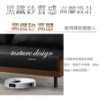 【IHouse】拿坡里 義式馬鞍皮紋 折式沙發床(3人座沙發)