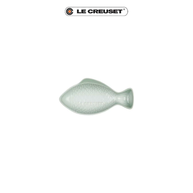Le Creuset 瓷器鮮魚盤-小(湖水綠)