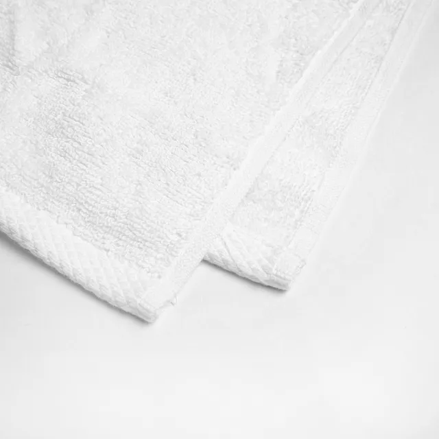 【HOLA】土耳其純棉小毛巾白30X50