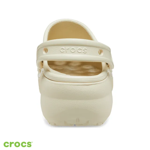【Crocs】女鞋 經典厚底克駱格涼鞋(206750-2Y2)