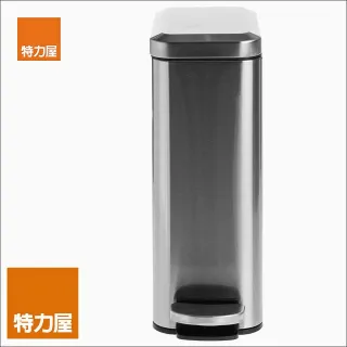 【特力屋】 奈羅緩降不鏽鋼垃圾桶 7L