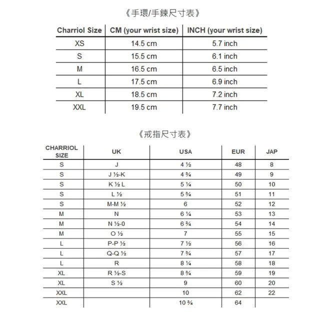 【CHARRIOL 夏利豪】CELTIC 經典鋼索戒指 99狂買節(02-101-1217-0)