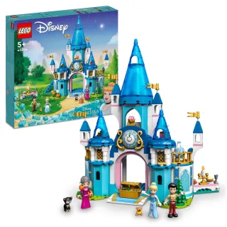 【LEGO 樂高】迪士尼公主系列 43206 Cinderella and Prince Charming’s Castle(灰姑娘  城堡)