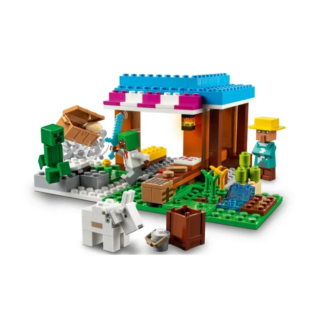 【LEGO 樂高】Minecraft 21184 The Bakery(麵包店  當個創世神)