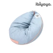 【IBIYAYA 依比呀呀】軟骨頭寵物窩（甜橘/霧藍）(寵物睡床)