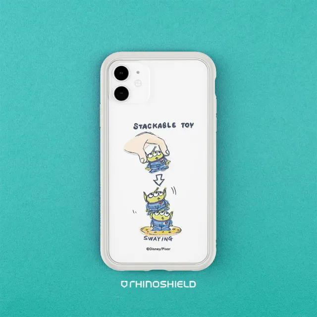 【RHINOSHIELD 犀牛盾】iPhone SE3/SE2/8/7系列 Mod NX手機殼/玩具總動員-三眼怪疊疊樂玩具(迪士尼)