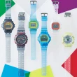 【CASIO 卡西歐】G-SHOCK 螢光半透明電子手錶(DW-5600LS-2)