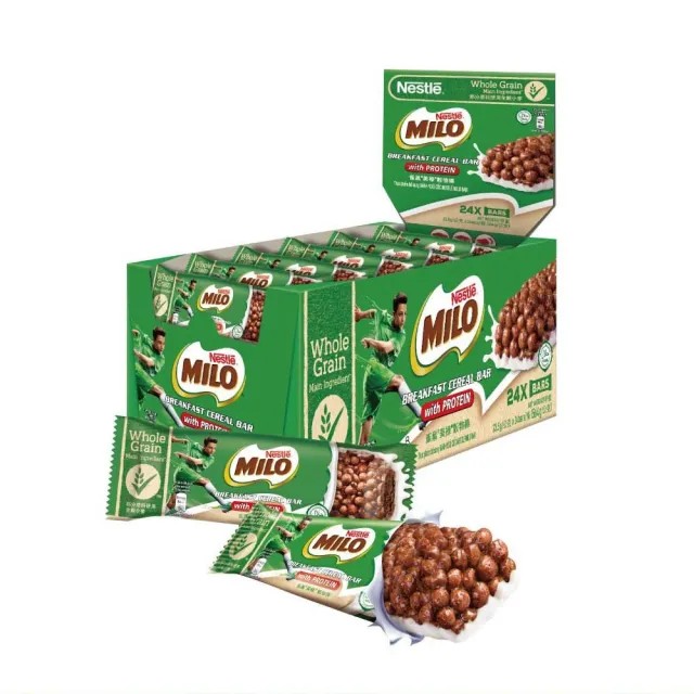 【MILO 美祿】穀物棒23.5g x24入/盒