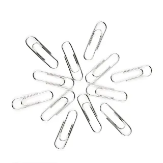 【OTO 歐迪奧】事務強力迴紋針 50mm 霧銀款 300入裝