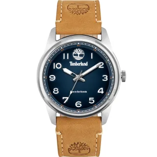 【Timberland】天柏嵐 大三針手錶-藍/45mm 送禮 禮物 推薦(TDWGA2152102)