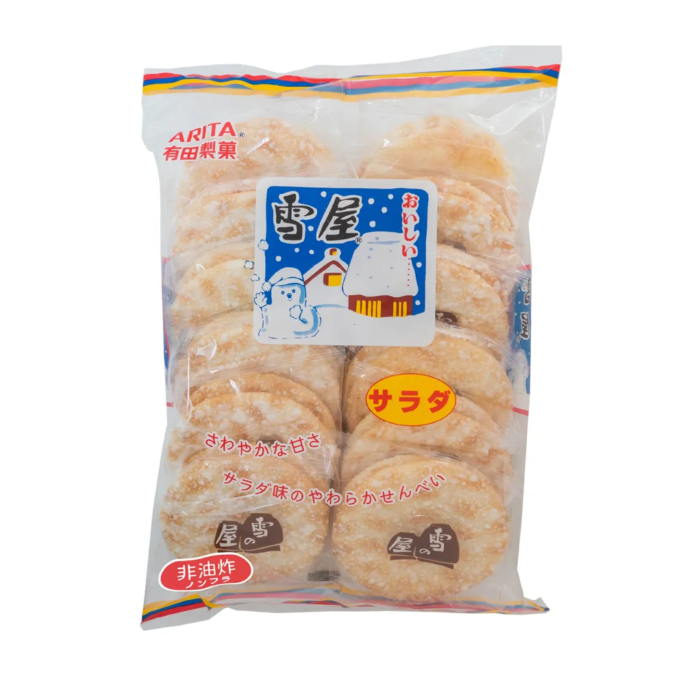 【有田製果】雪屋190g(米果 非油炸)