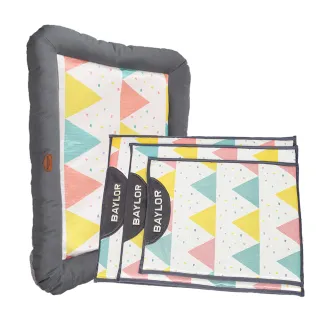 【ENJOY LIFE 樂享生活】S號2入組-寵物夏日涼感冰絲涼墊薄墊+厚墊(寵物窩 透氣冰涼 夏日消暑神器)