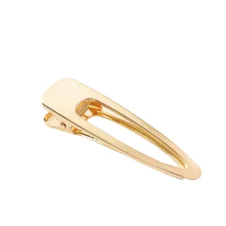 【Akiko Sakai】個性復古風格拉絲金屬髮夾(生日 送禮 禮物)