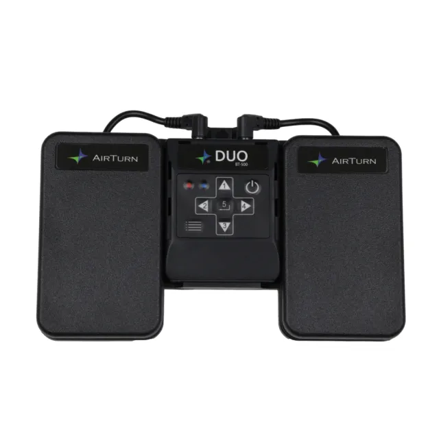 【AirTurn】無線翻譜踏板DUO(閱讀音樂/翻譜器/藍芽踏板/鍵盤快捷鍵)
