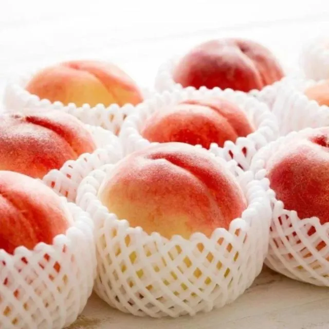 【RealShop】日本長野信州溫室水蜜桃1.3kg±10%X1盒(3-5顆 水果禮盒 真食材本舖)