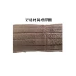 【J&N】木紋絎縫長抱枕40*120--深咖色(1入)