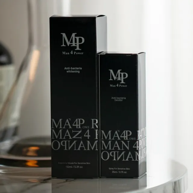 【Man4Power】男性體香噴霧25ml(時尚黑)