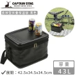 【CAPTAIN STAG】長效型折疊保溫袋43L(黑色)