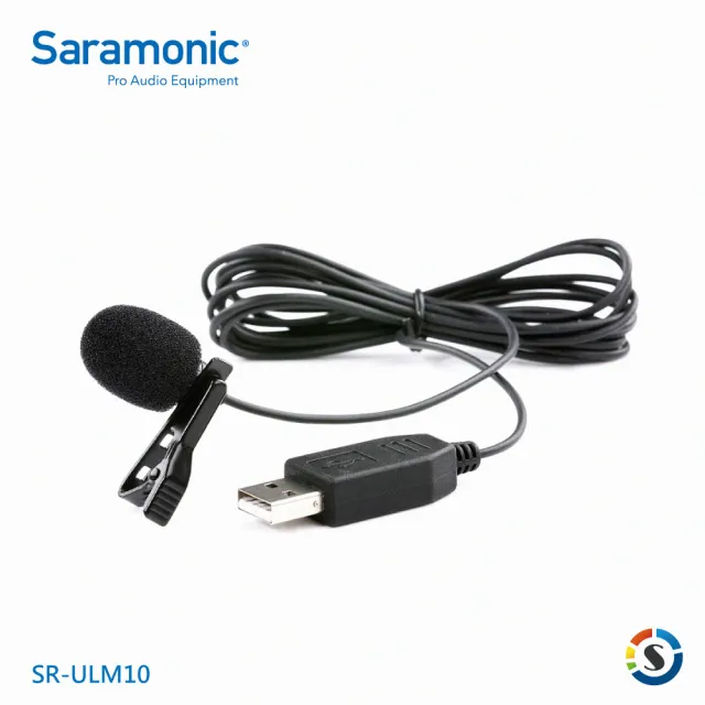 【Saramonic 楓笛】SR-ULM10 全向型電容式領夾麥克風(勝興公司貨)