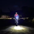 【WUBEN 錸特光電】B2 高亮 1300流明 自行車燈組(戶外LED 腳踏車燈 IP68防水)