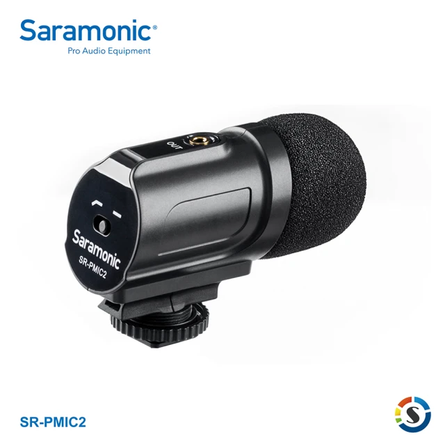 【Saramonic 楓笛】SR-PMIC2 立體聲心形電容式麥克風(勝興公司貨)