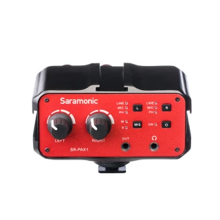 【Saramonic 楓笛】SR-PAX1 單眼相機、攝影機混音器(勝興公司貨)