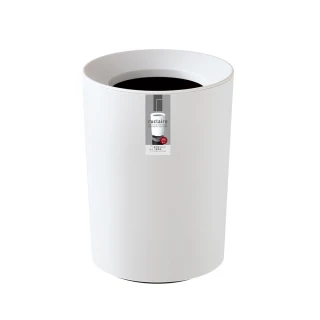 【ASVEL】優雅迷你雙層垃圾桶-圓形(寢室客廳 簡單時尚 堅固耐用)