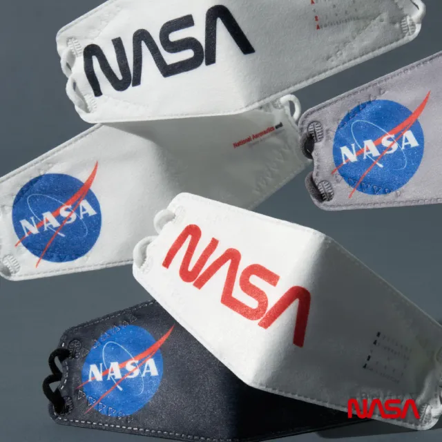 【BioMask杏康安】四層成人醫用口罩-NASA-太空Worm-紅-韓版立體-10入/盒(醫療級、韓版立體、台灣製造)