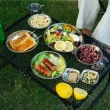 【Chill Outdoor】CLS 不鏽鋼露營碗盤 豪華17件套組(餐碗 餐具 食物盤 露營餐具 不鏽鋼餐具 碗盤組 鐵盤)