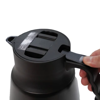 【HARIO】V60 不鏽鋼保溫咖啡壺 600ml 黑色(保溫壺 咖啡壺 VHSN-60B PLUS 不鏽鋼)