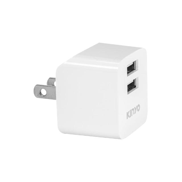 【KINYO】12W 雙孔USB充電器(CUH-220W)