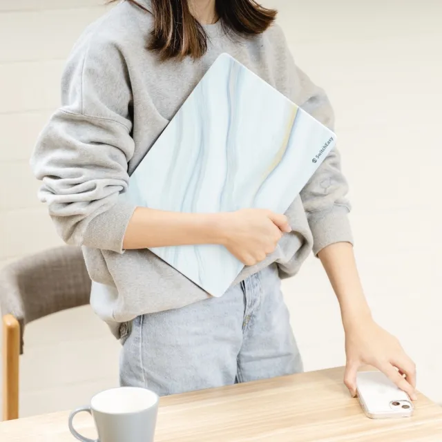 【SwitchEasy】MacBook 14吋 Marble 大理石保護殼(支援最新2026 MacBook Pro 14吋(M5))