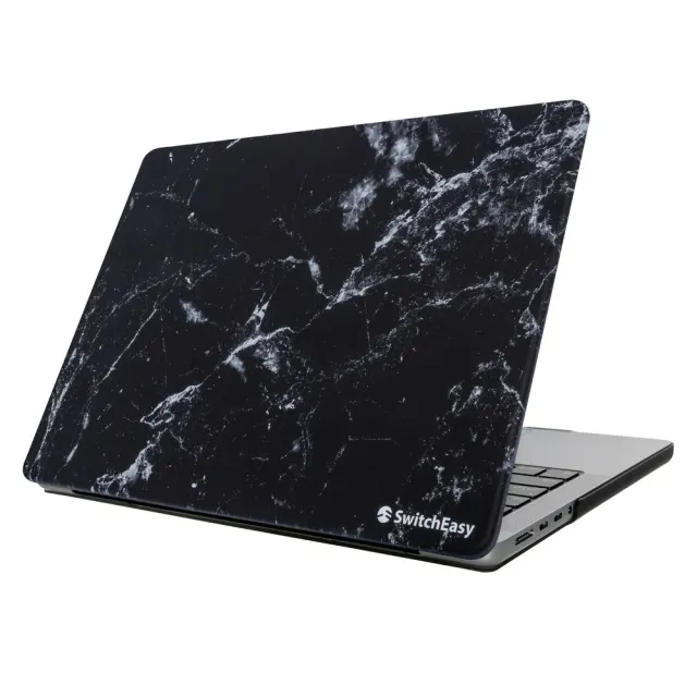 【SwitchEasy 魚骨牌】MacBook 14吋 Marble 大理石保護殼(通用MacBook Pro M2 Pro / M2 Pro Max 晶片)