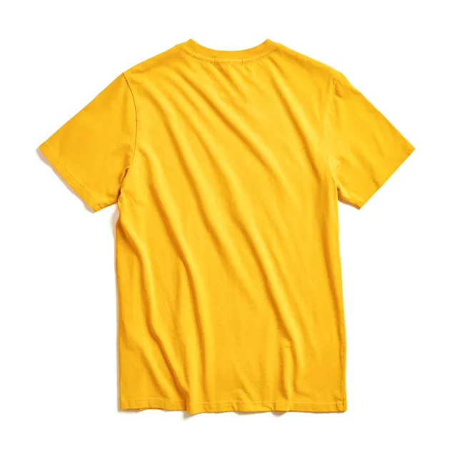 【EDWIN】男女裝 網路獨家↘狼嚎EDWIN短袖T恤(黃色)