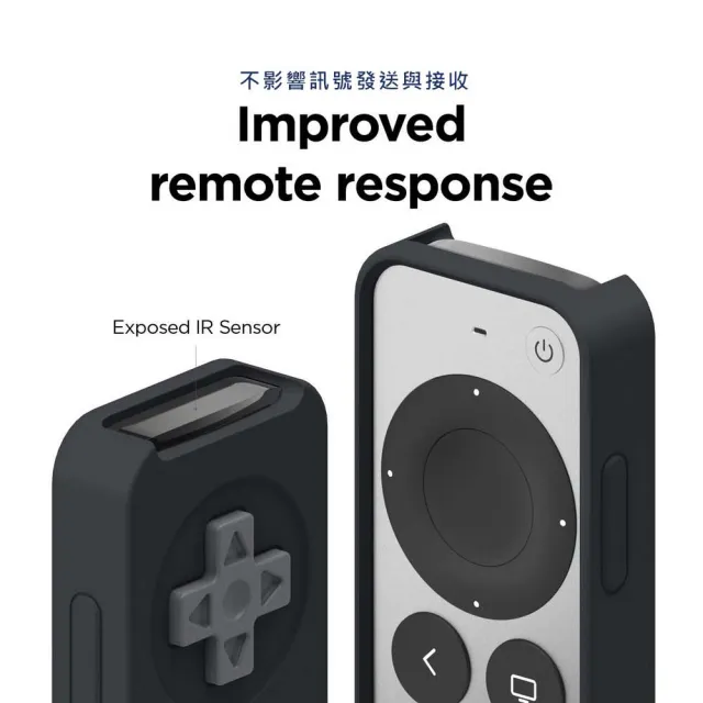【Elago】Apple TV Siri Remote經典遊戲機保護套 附掛繩