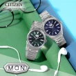 【CITIZEN 星辰】Mechanical 時尚機械腕錶-藍/40.2mm(NH8391-51L)