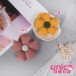 【UNICO】兒童韓系唯美大花朵髮圈(髮飾/配件/聖誕)
