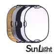 【SunLight】HOF-0912 90*120cm 橢圓型 手持握把五合一反光板(公司貨)