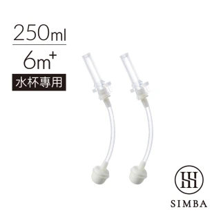 【Simba 小獅王辛巴官方直營】好樂飲防漏滑蓋替換吸管組