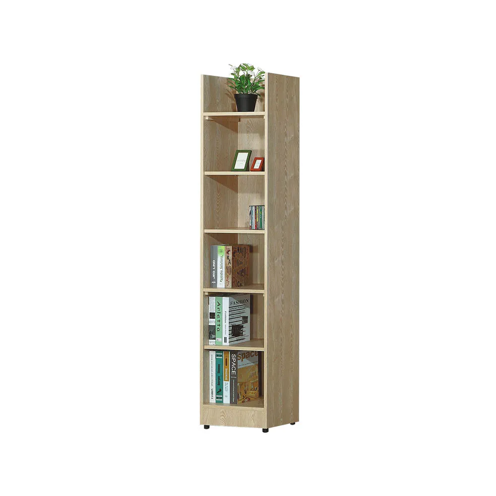 【柏蒂家居】加迪1.3尺開放式六層書櫃/5格收納置物櫃/展示櫃