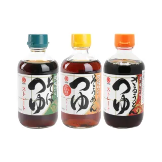 【日本丸天】冷麵沾醬系列 麵沾醬/蕎麥麵沾醬/竹籠烏龍麵沾醬 300ml(懶人必備沾醬/沾麵醬)