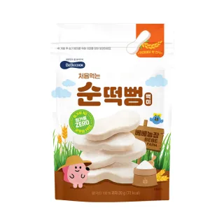 【韓國 BEBECOOK】寶膳 嬰幼兒綿綿米餅4包(5個月以上食用)