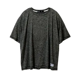 【JSMIX 大尺碼】大尺碼透氣涼感麻紋短袖T恤(T22JT7289)