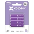 【OXOPO乂靛馳】XN系列 高容量 鎳氫充電電池(4號4入)